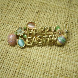 Vintage Happy Easter Pin with Sets